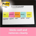 Märkmepaber 76x76mm POST-IT Z-notes R330 kollane 12x100 lehte