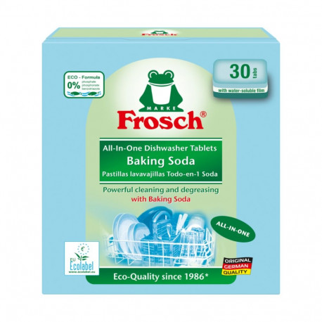 Dishwasher tablets FROSCH All-in-One, 30 pcs