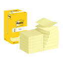 Wet paper 76x76mm POST-IT Z-notes R330 yellow 12x100 sheet