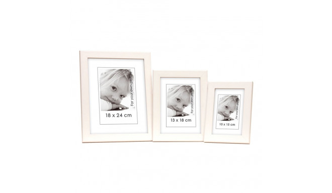 Picture frame 21x30cm Trendline White white wood