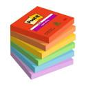 Бумага для заметок 76x76 мм POST-IT 654SS Playful 6x90 лист