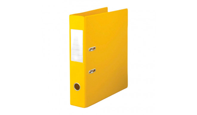 Lever arch file, 50 mm, A4, PP/cardboard, VICTORIA OFFICE, yellow