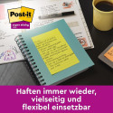 Note paper 101x152mm POST-IT 6445 Super Sticky 4 colors x45 sheets