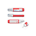 Correction pen ErichKrause® Arctic white, 12 ml (plastic box 12 pcs)