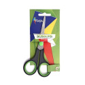 Scissors FORPUS 14cm with rubberized handle