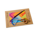 Colored paper SMLT A4 80g 8 colors 16 sheets