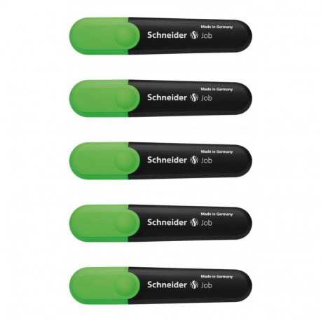 Highlighter, 1-5 mm, SCHNEIDER "Job 150", green
