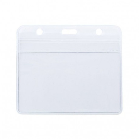 Nimesildihoidja 90x60mm horisontaalne PVC plastist köitmisaukudega