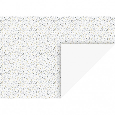 Käsitöökartong 50x70cm 300g  Oks/Leht valge, Heyda