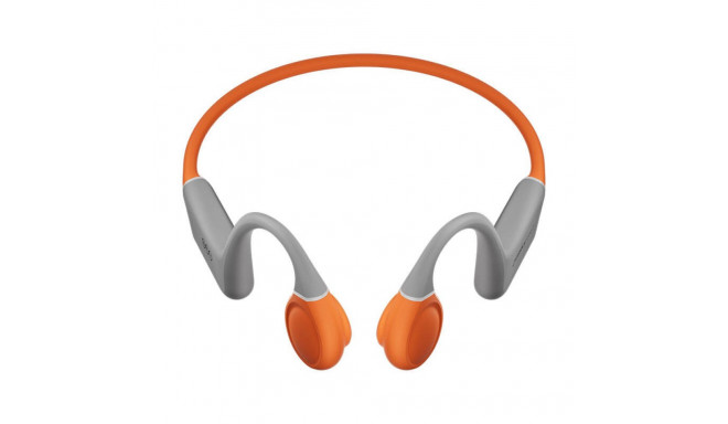 Earphones QCY T25 (grey+ orange)