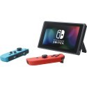 Nintendo Switch, red/blue + Splatoon 2