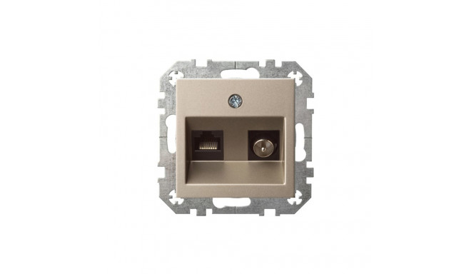 SOCKET LIREGUS EPSILON DAT+TV WO/F CH.