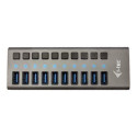 i-Tec USB hub 10-port 48W