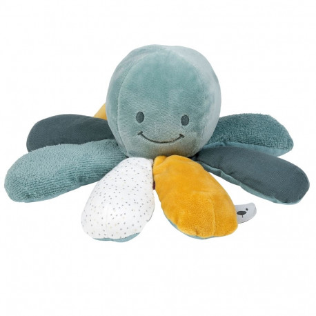 NATTOU Activity plushy toy  light green Octopus, 26cm