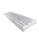 CHERRY MX 2.0S RGB keyboard Gaming USB QWERTZ German White