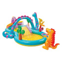 Inflatable Paddling Pool for Children Intex   Dinosaurs Playground 302 x 112 x 229 cm 280 L