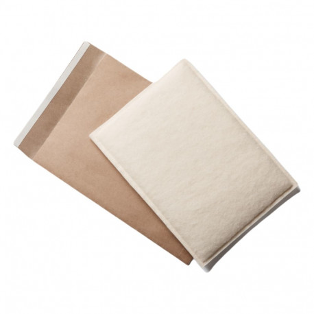 Wool envelope WOOLA 210x300mm W4 brown