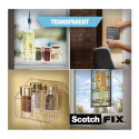 Double-sided adhesive tape 19mm x1.5m SCOTCH Fix™ transparent in indoor conditions