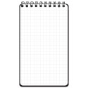 Notepad in spiral binding A6 MEMO square color selection 60 pages