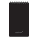 Notepad in spiral binding A6 MEMO square color selection 60 pages