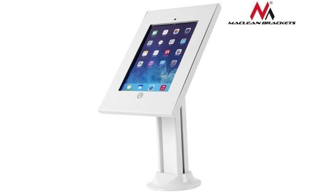 Maclean MC-677 Universal Desk Tablet Stand for Public Displays Lock Anti Theft