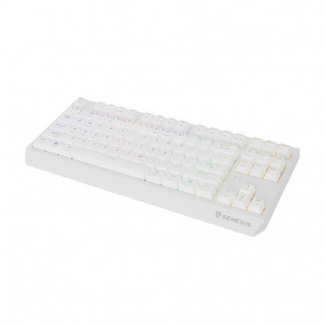 Genesis THOR 230 | Mechanical Gaming Keyboard | Wireless | US | White | 2.4 GHz, Bluetooth, USB | Ou