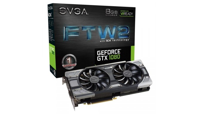 EVGA GeForce GTX 1080 FTW2 Gaming 8GB GDDR5X