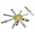 Tactic Mexican Train metallilaatikossa -dominopeli