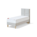 RED BED FRAME 90x200x15