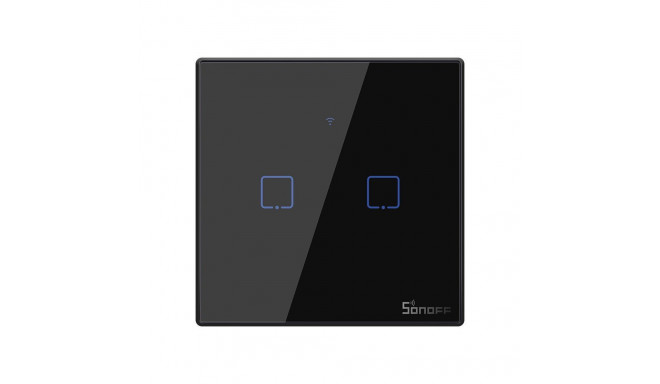 Smart Switch WiFi + RF 433 Sonoff T3 EU TX (2-kanālu)