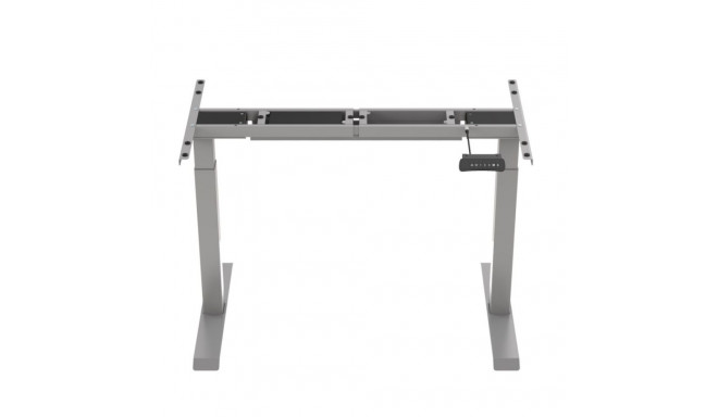 Electric desk frame LOCTEK 2-telescopic 2-motor gray