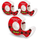 Клейкая лента с основой SCOTCH Crystal Clear 19мм x 75м