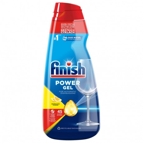 Dishwasher gel FINISH All-in-One, Max Lemon 900ml