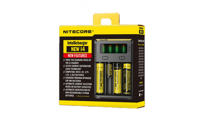 Nitecore Intellicharger New i4 Battery charger