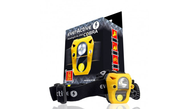 everActive Headlight HL-250 COBRA headlamp