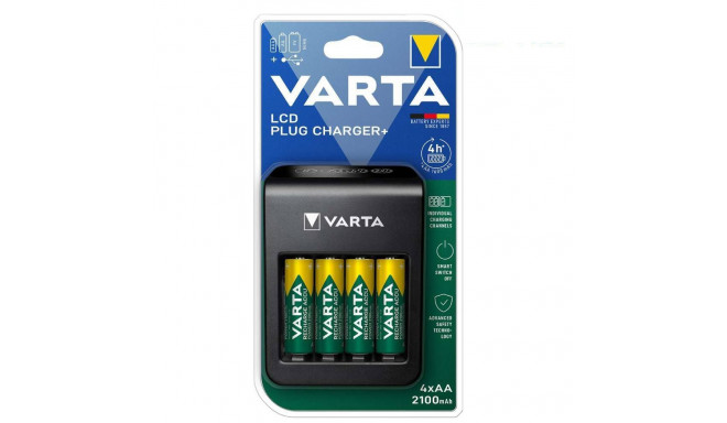 Varta LCD Plug Charger 57687 Battery charger