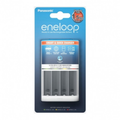 Panasonic Eneloop BQ-CC55 smart & quick Battery charger