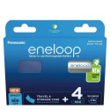 Panasonic Eneloop AA 2000mAh rechargeable batteries 4 pcs. and battery case