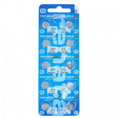 Renata 370 (SR920W) batteries 10 pcs.