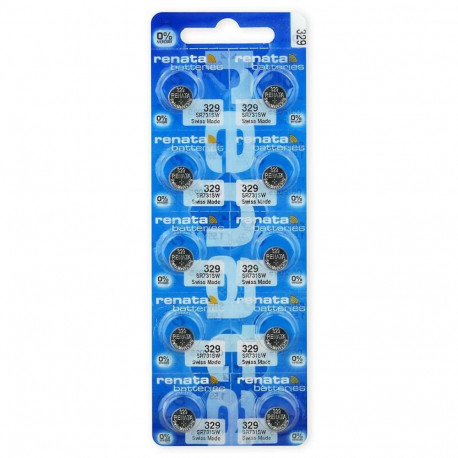 Batteries Renata 329 (SR731SW) 10 pcs.