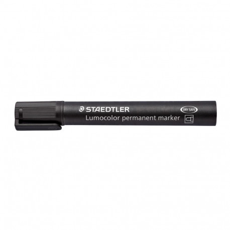 Marker permanentne Staedtler Lumocolor 352, must