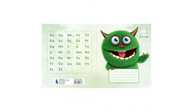 Vihik 2.klass A5, 12 lehte, jooneline (5 tk)