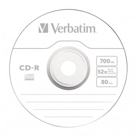 CD-R Verbatim extra kaitse 50 tk