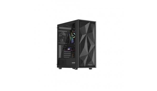 GENESIS DIAXID 605F MIDI tower korpus USB-C aknaga must