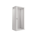 Lanberg WF01-6427-10S Wall mounted rack cabinet 27U gray