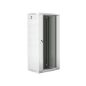 Lanberg WF01-6427-10S Wall mounted rack cabinet 27U gray