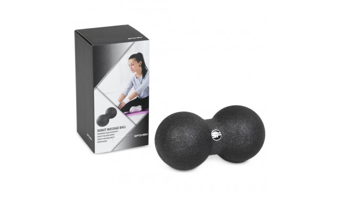 Double massage ball Spokey Erna 9019109000 (Czarny)