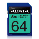 Karta ADATA Premier Pro SDXC 64 GB Class 10 UHS-I/U3 V30 (ASDX64GUI3V30S-R)