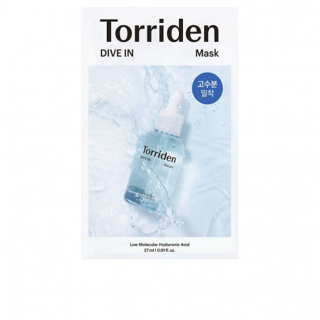 Torriden näomask DIVE-IN madalmolekulaarse hüaluroonhappega 27ml