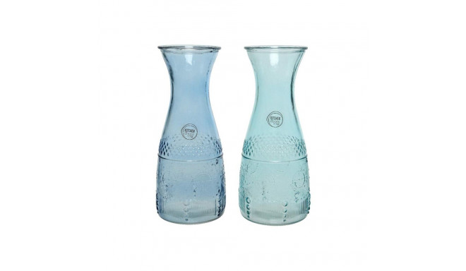Jug Crystal Blue Dark blue Multicolour 1,1 L